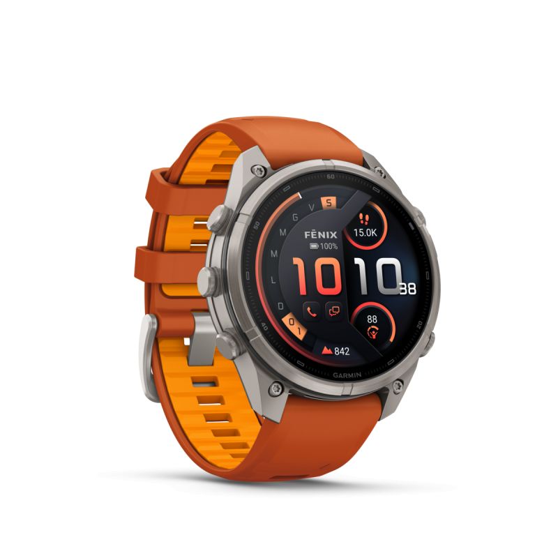 Orologio Fenix 9 Pro 47mm Amoled Inreach Titanio Autumn Oran