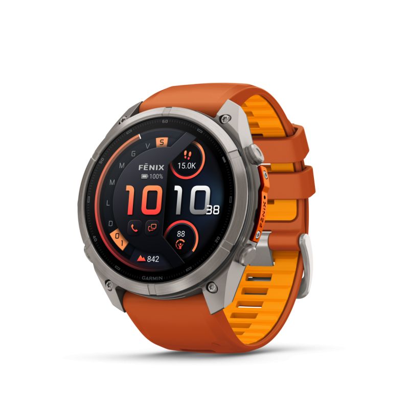Orologio Fenix 9 Pro 51 Mm Amoled Inreach Titanio