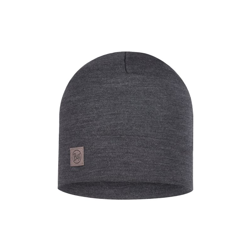 Berretto Merino Hw Solid Grey