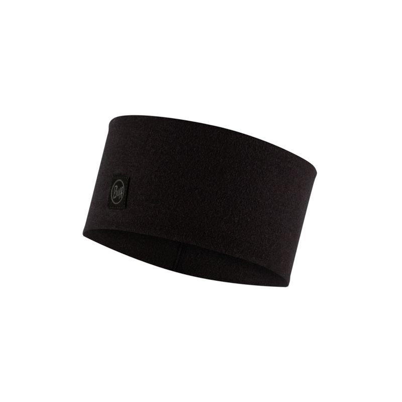 Fascia Merino Wide Solid Black