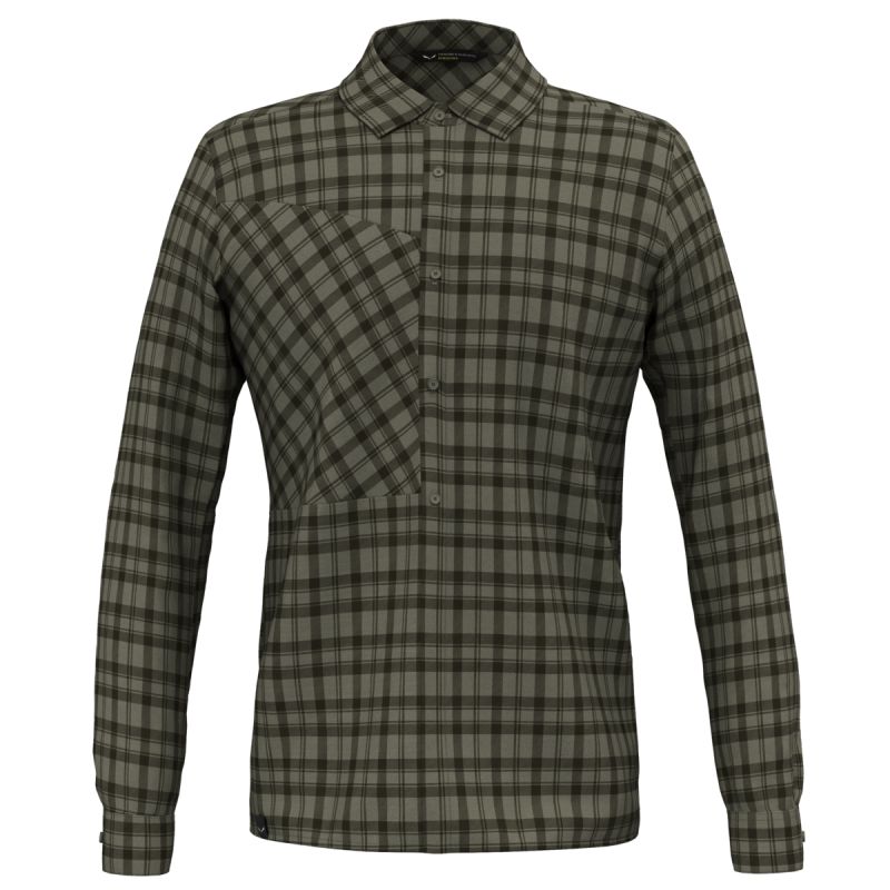 Camicia Fanes Flannel 5pl Faded Green Olive