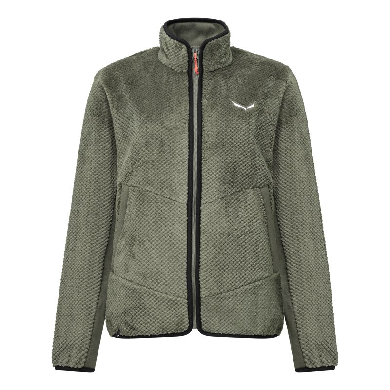 Pile W Puez Warm Full Zip Faded Green