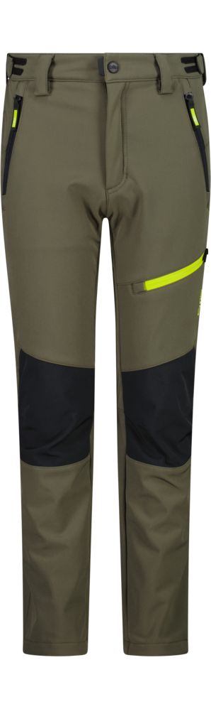 Pantalone Kid Softshell Olive Antracite