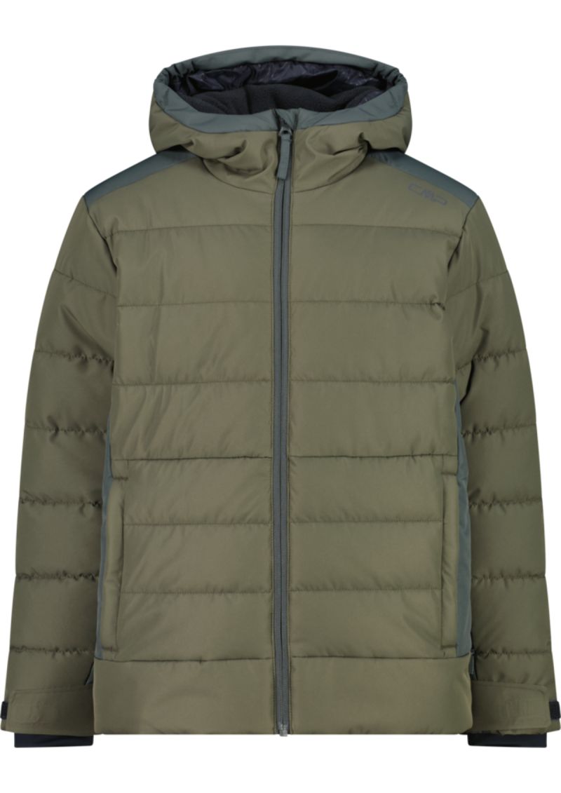 Giacca Kid Fix Hood Olive