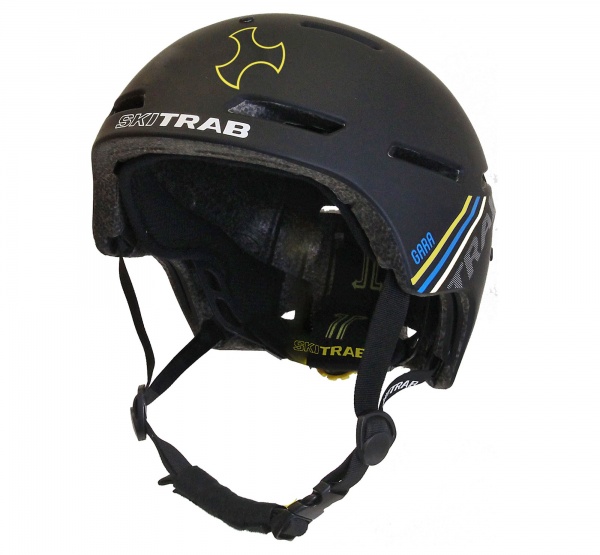 Casco ski trab gara 2 black yellow Ski trab | KM Sport