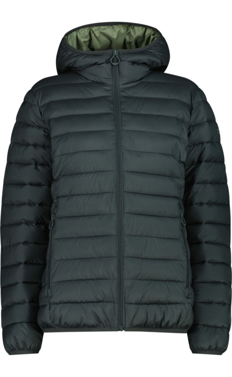 Giacca W Fix Hood 30d Jungle