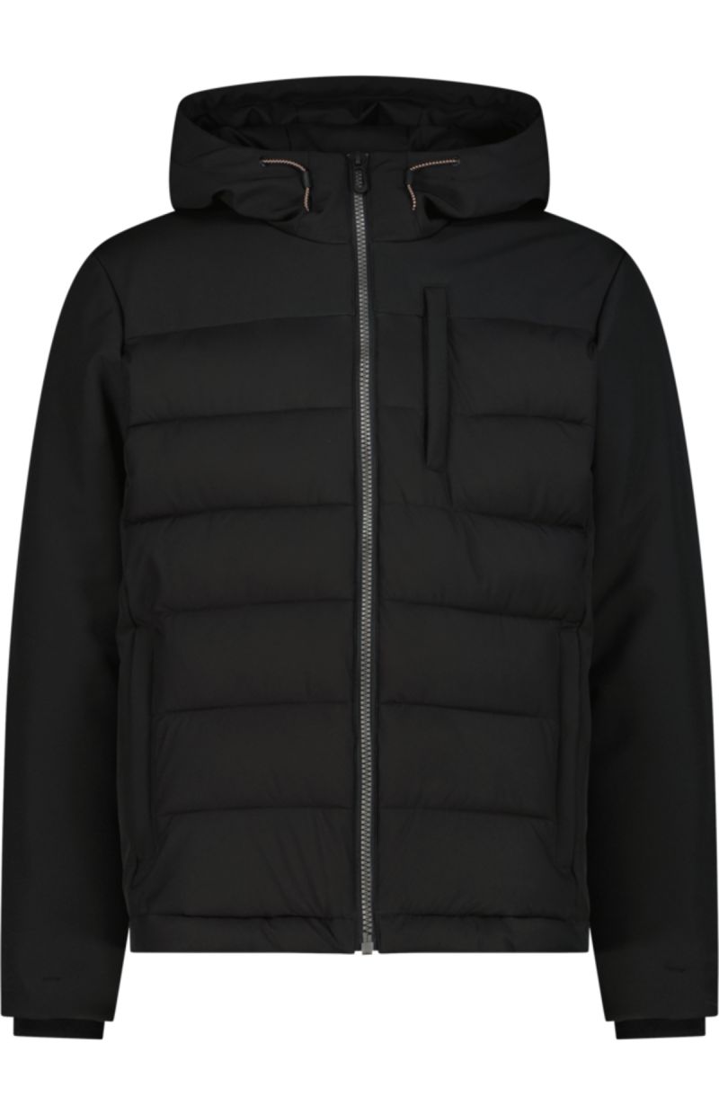 Giacca Fix Hood Light Softshell Nero