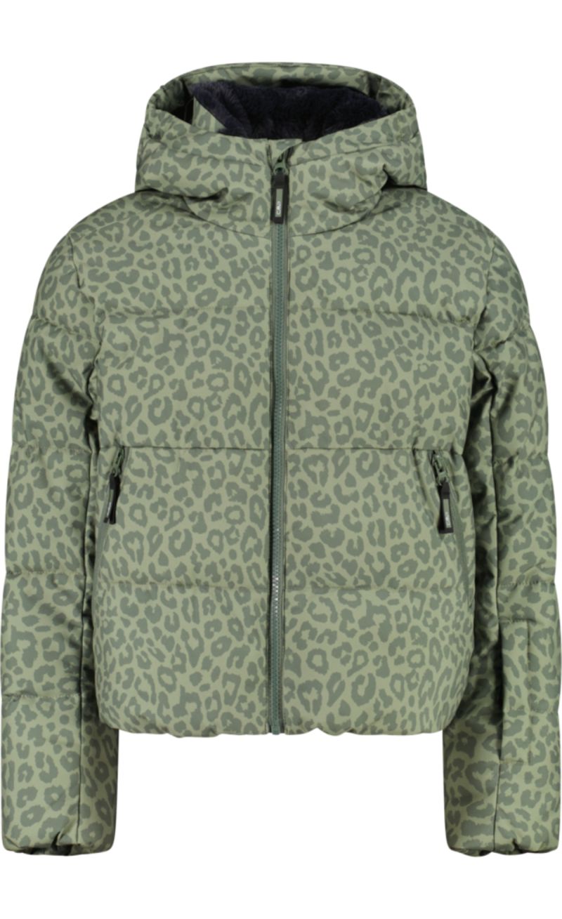 Giacca Kid G Fix Hood Twill Green Tea Salvia