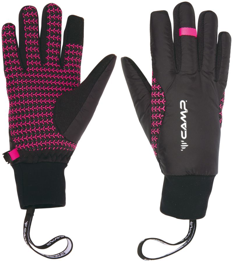 Guanti W G Air Nero Fucsia