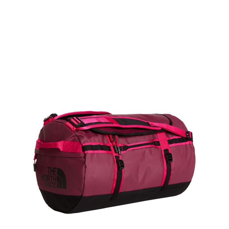 Borsone Base Camp Duffel S Burgundy Crush Tnf Black