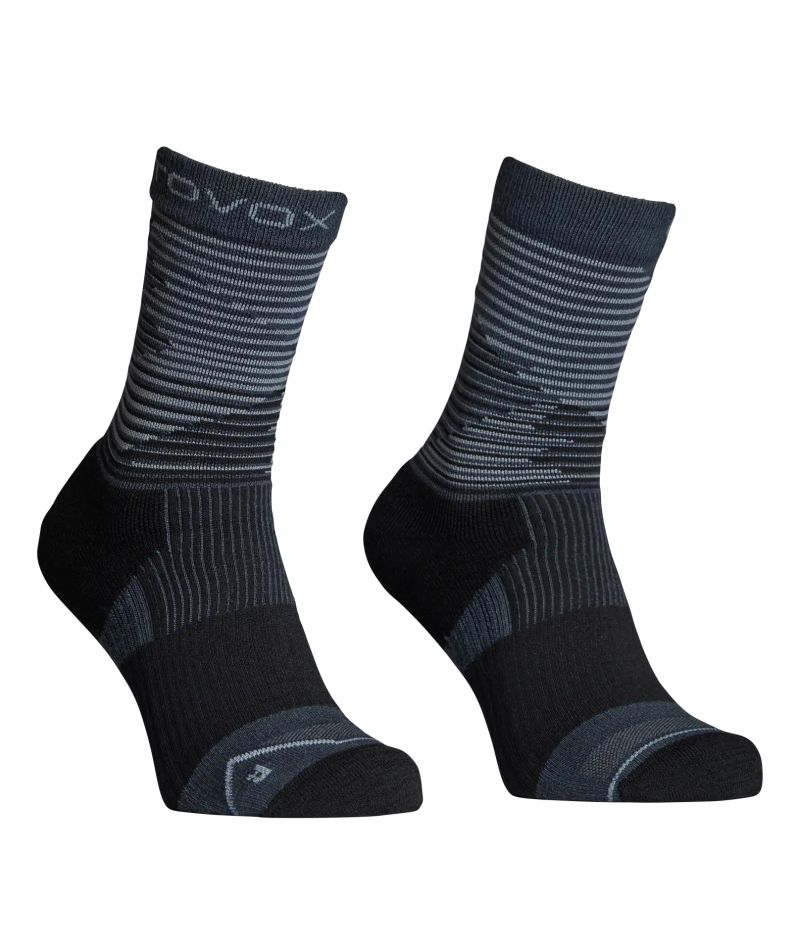 Calzini W All Mountain Mid Black Raven