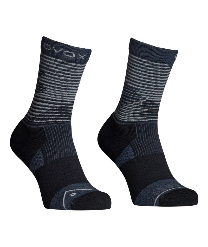 Calzini All Mountain Mid Black Raven