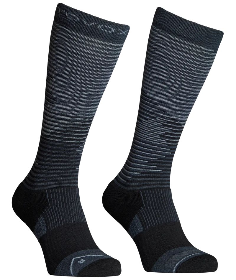 Calzini All Mountain Long Black Raven