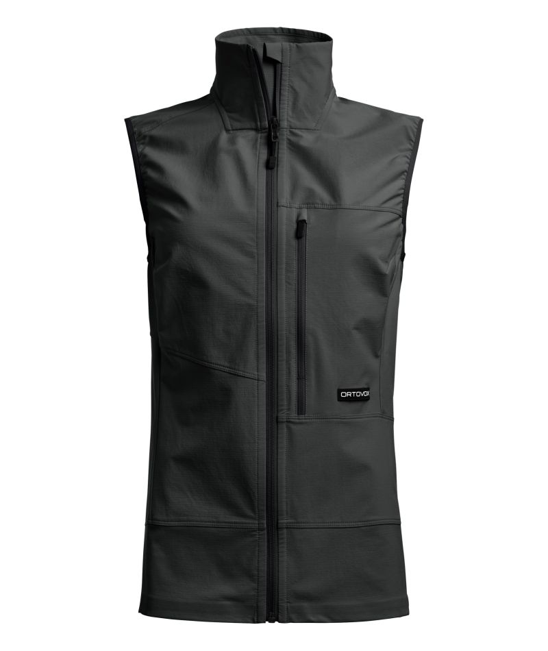 Gilet W Venet Softshell Black Raven