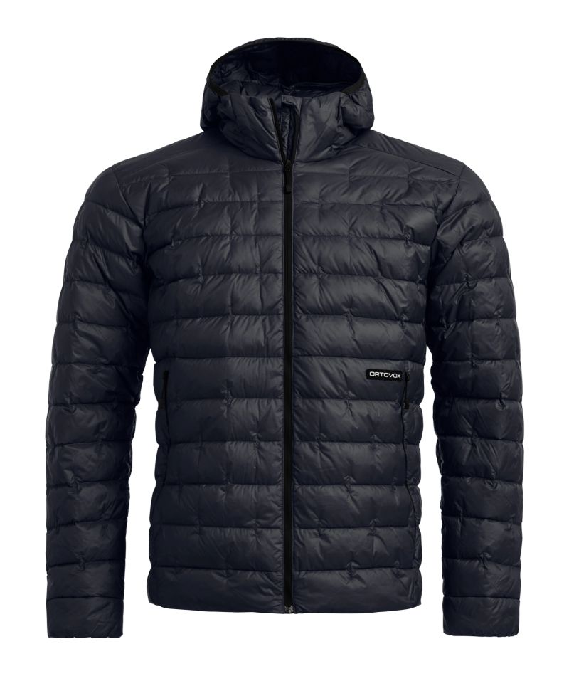 Giacca Downwool 180 Hooded Black Raven
