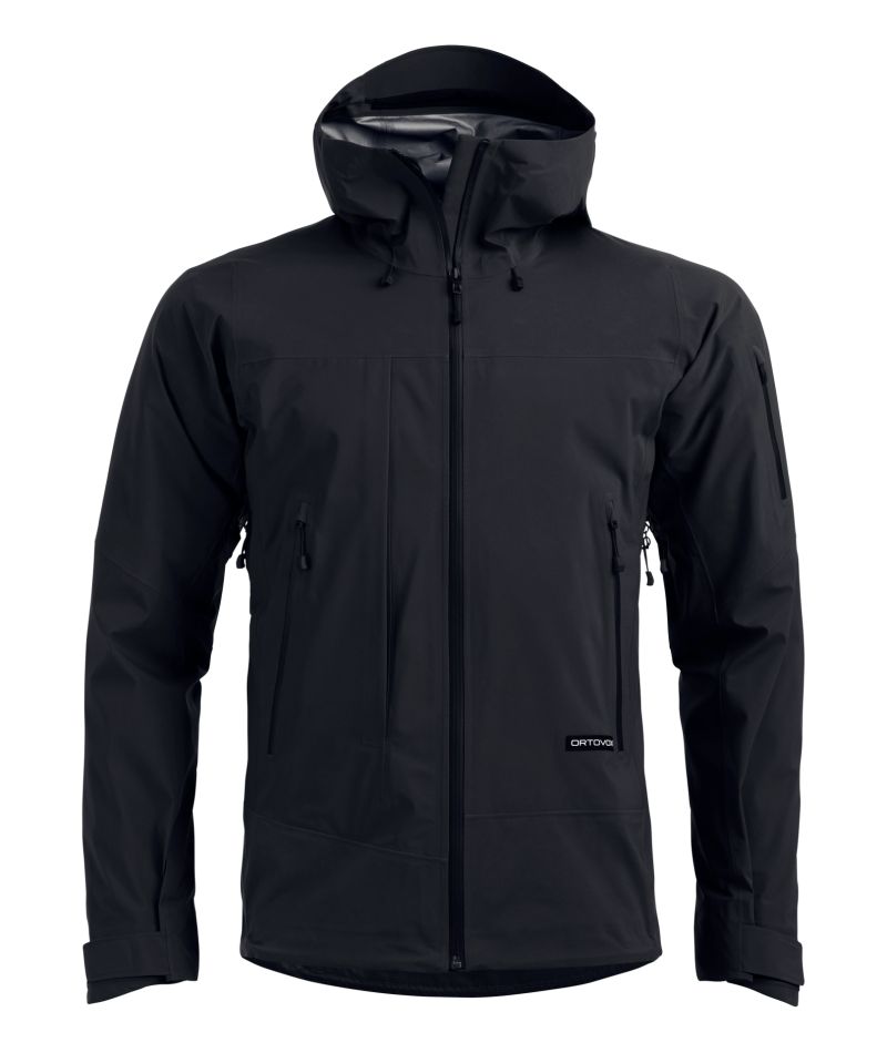 Giacca Ortler Gore-tex Black Raven
