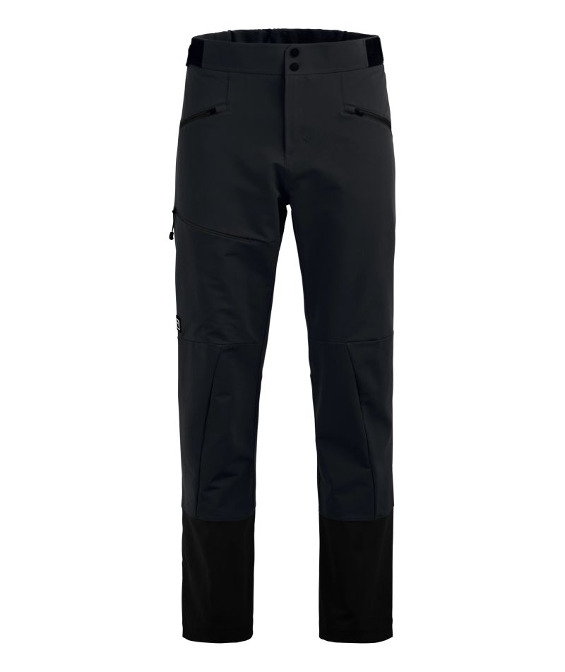 Pantalone Ortler Softshell Black Raven