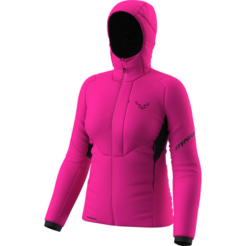 Giacca W Blacklight Primaloft Flamingo