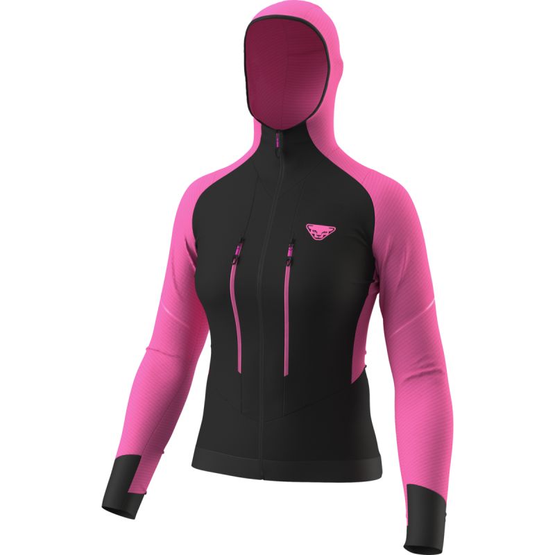 Giacca W Mezzalama Race Cheeky Pink