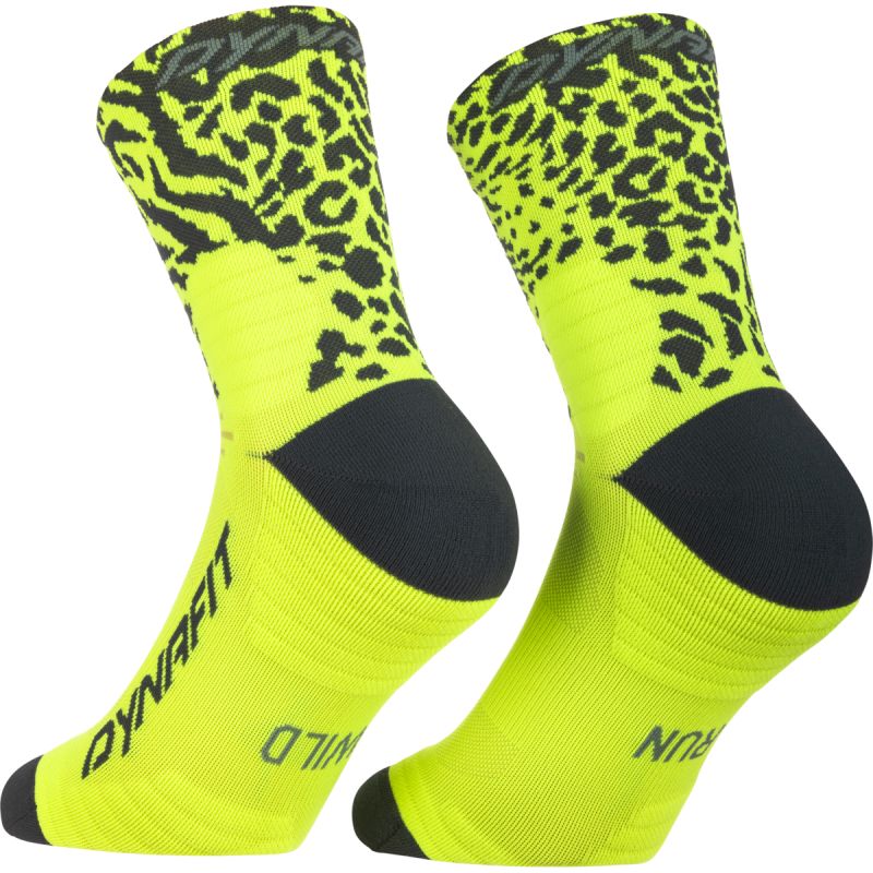 Calzini Run Wild Mid Ultra Yellow