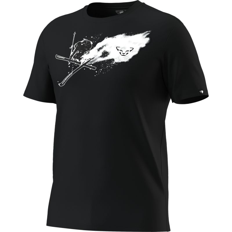 T-shirt Graphic Cotton Black Out Mute Grab