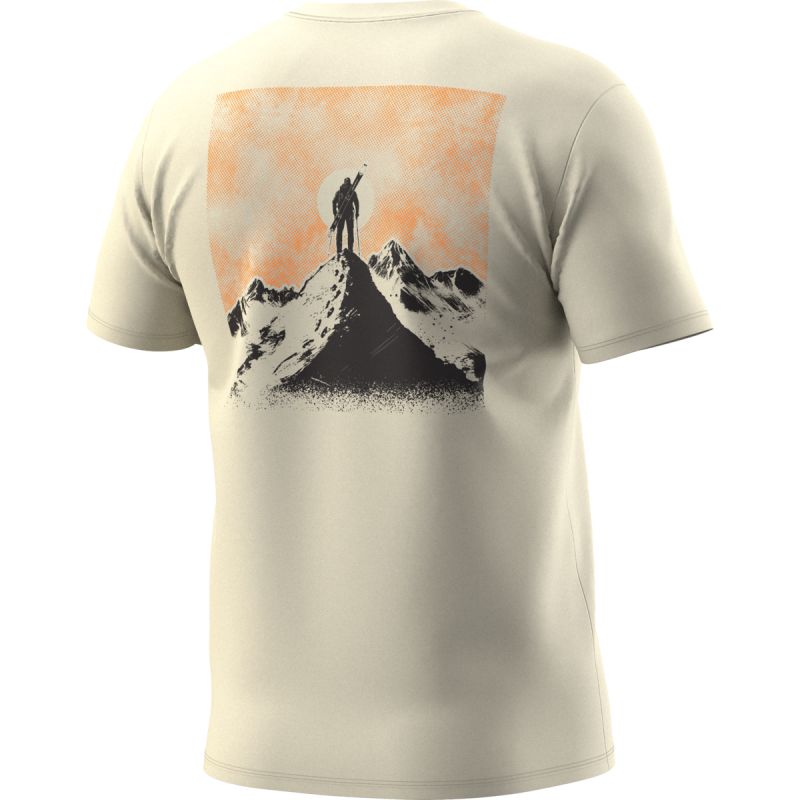 T-shirt Back Graphic Cotton Overcast Summit