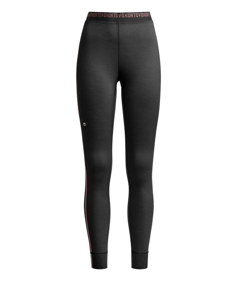 Pantalone W 185 Rock N Wool Long Black Raven