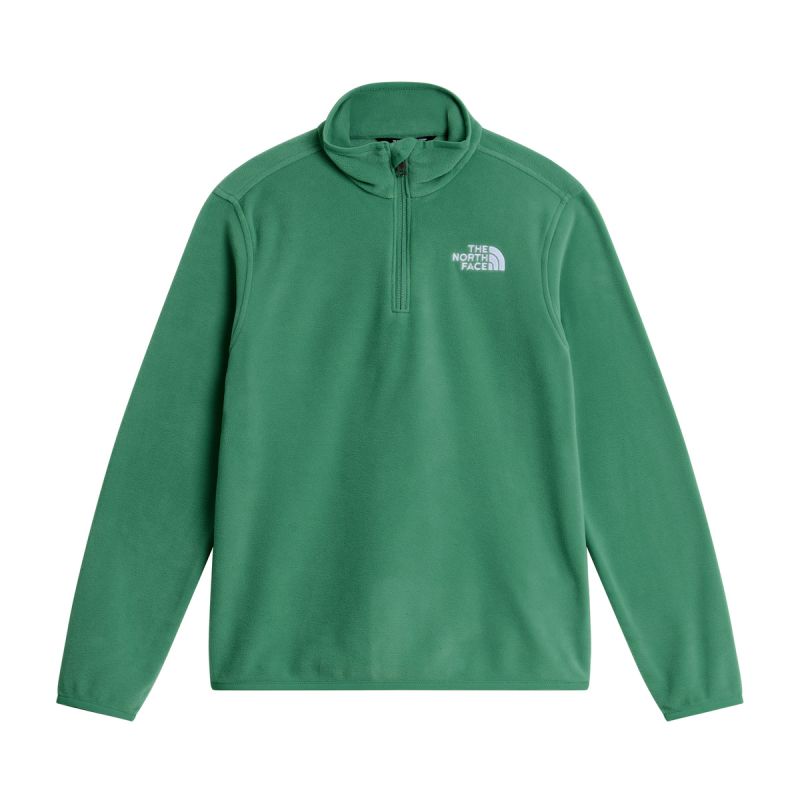 Pile Teen Glacier 1/4 Zip Pullover Dimmed Algae