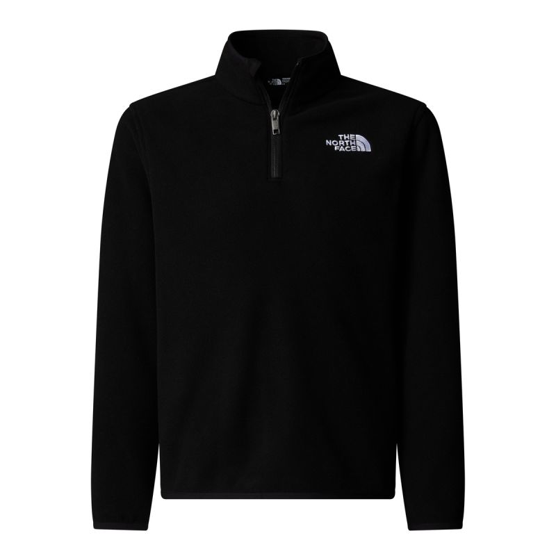 Pile Teen Glacier 1/4 Zip Pullover Tnf Black