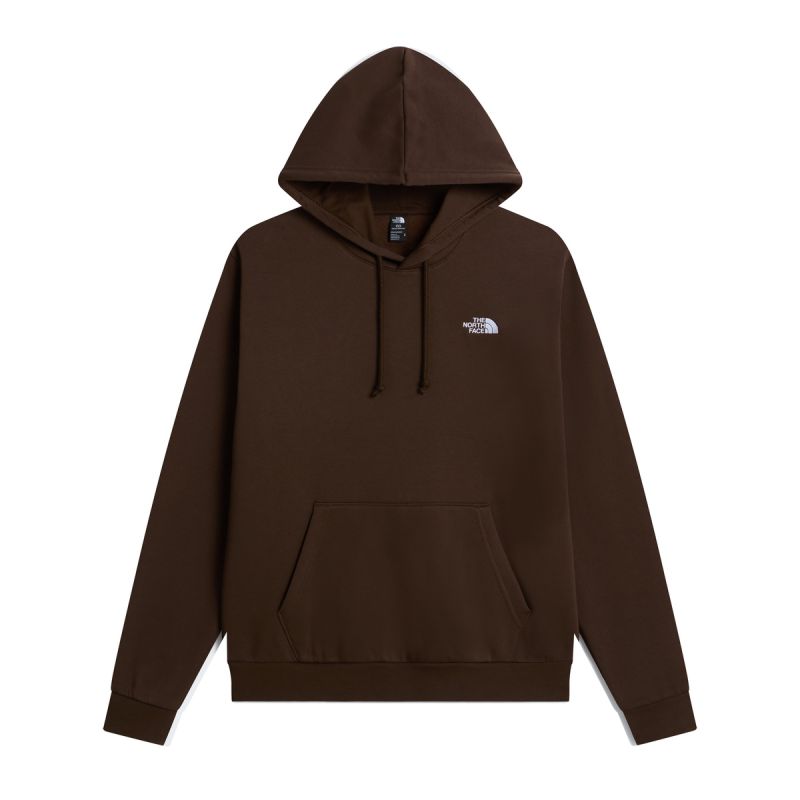 Felpa Evolution Simple Dome Regular Hoodie Dark Chestnut