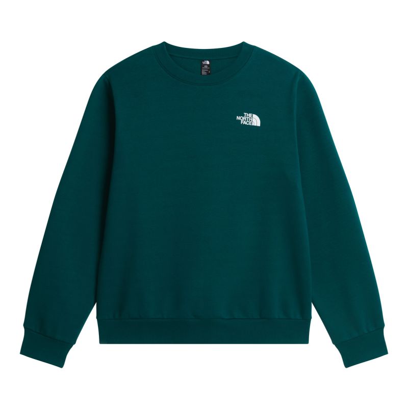 Felpa Evolution Box Nse Regular Crew Pacific Teal