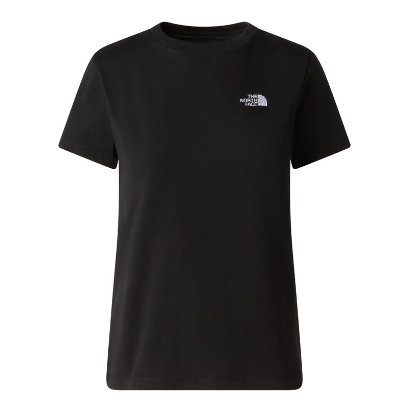 T-shirt W Evolution Simple Dome Slim Tnf Black