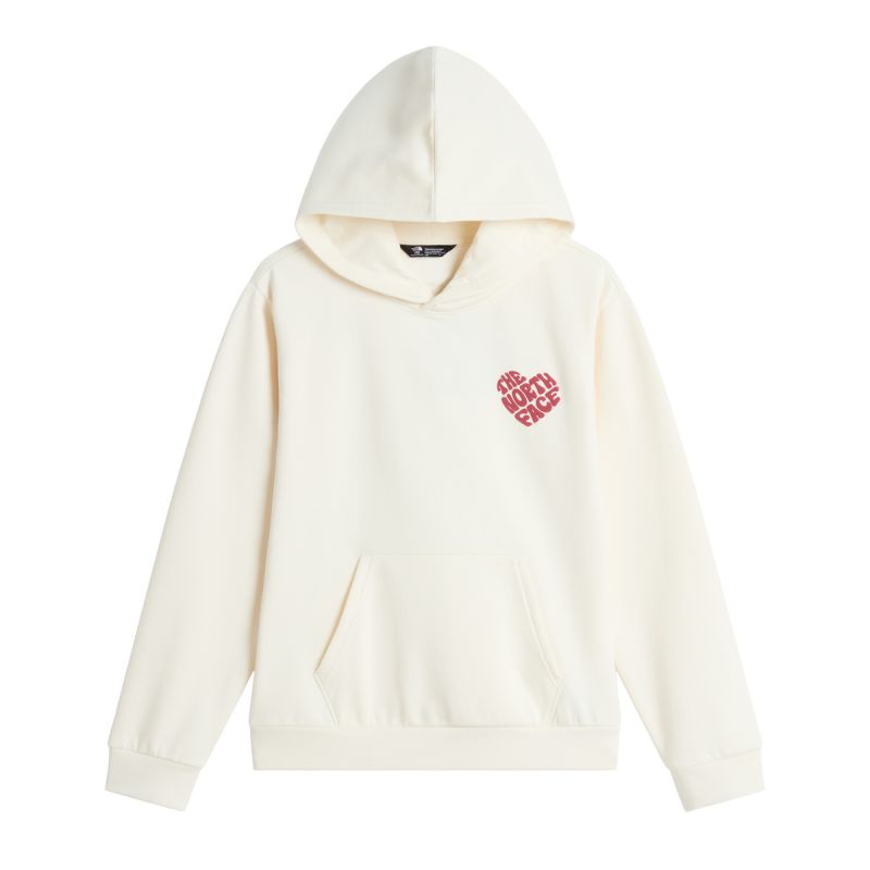 Felpa Teen G Brand Proud Relaxed Hoodie Gra White Dune