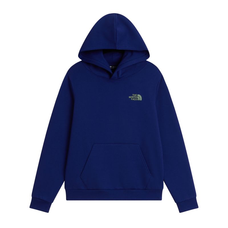 Felpa Teen Outdoor Regular Hoodie Graphic Bold Blue