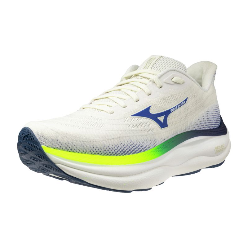 Scarpa Mizuno Wave Sky 9 Snow White Surf The Web Yellow
