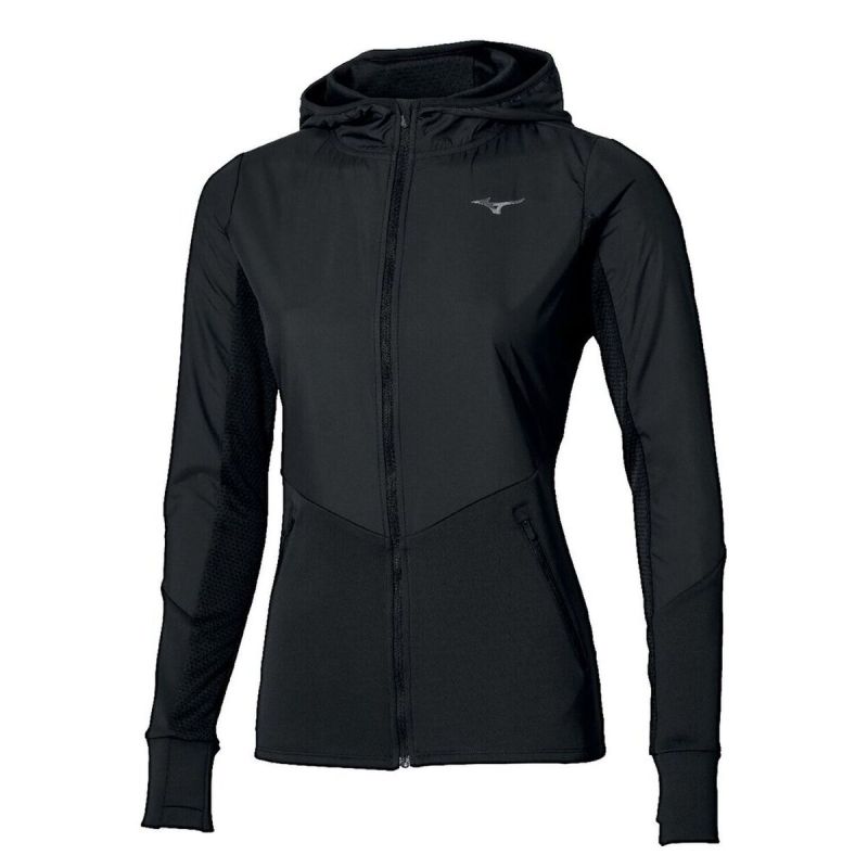Giacca W Active Warmalite Hybrid Full Zip Hooded Black