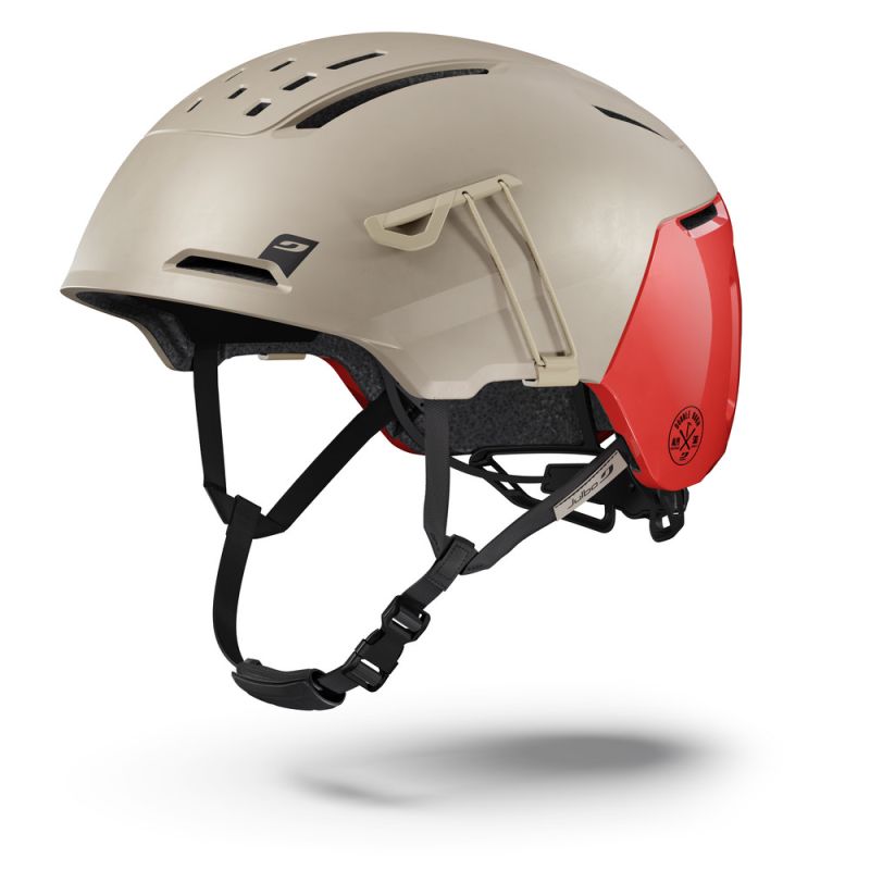Casco Hailot Lt Beige Orange 55/59