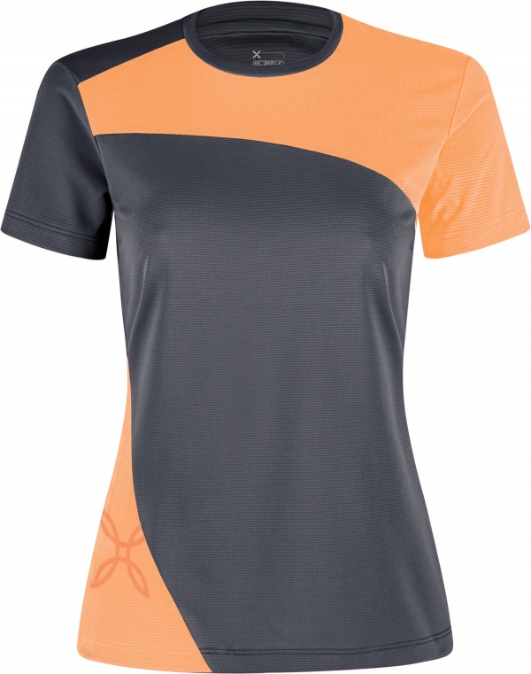 T-shirt Montura W Mix-up Piombo Melon