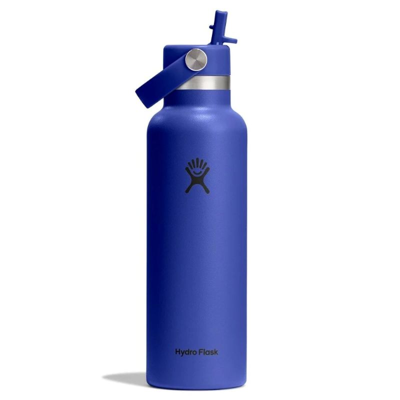 Standard With Flex Straw Cap 621ml Capri Blu
