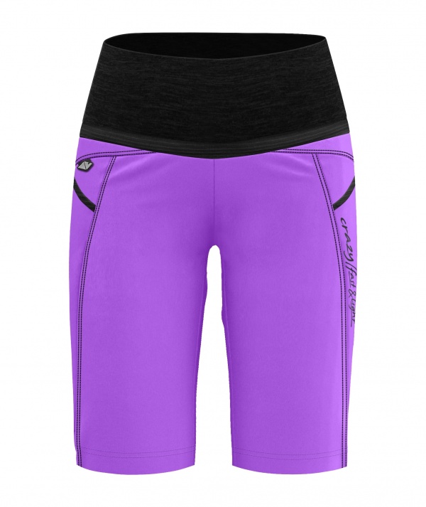 Short crazy w exit lilla Crazy | KM Sport