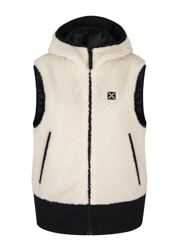 Gilet W Sherpa Panna