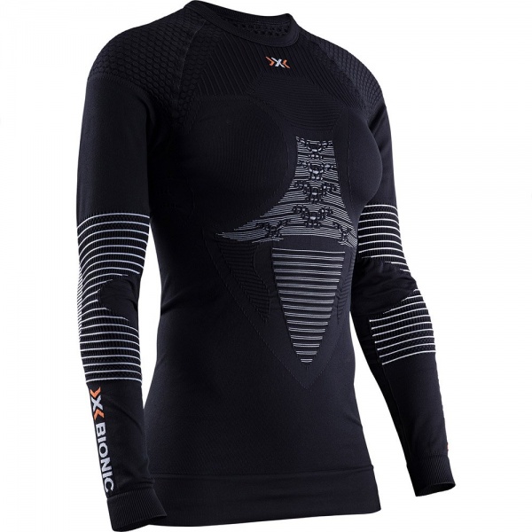 Maglia x-bionic w energizer 4 0 shirt lg sl nero X bionic | KM Sport
