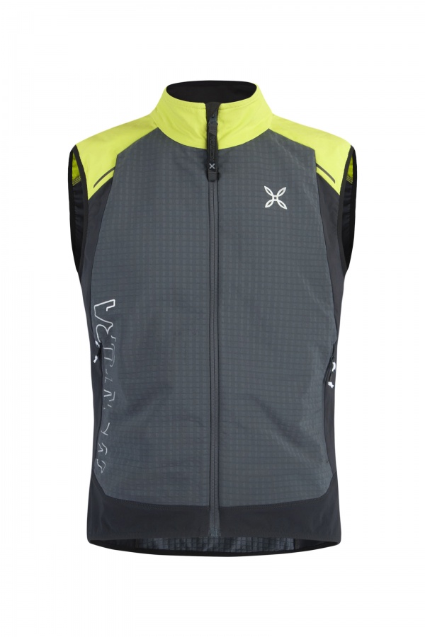 Gilet montura wind revolution piombo verde lime Montura | KM Sport
