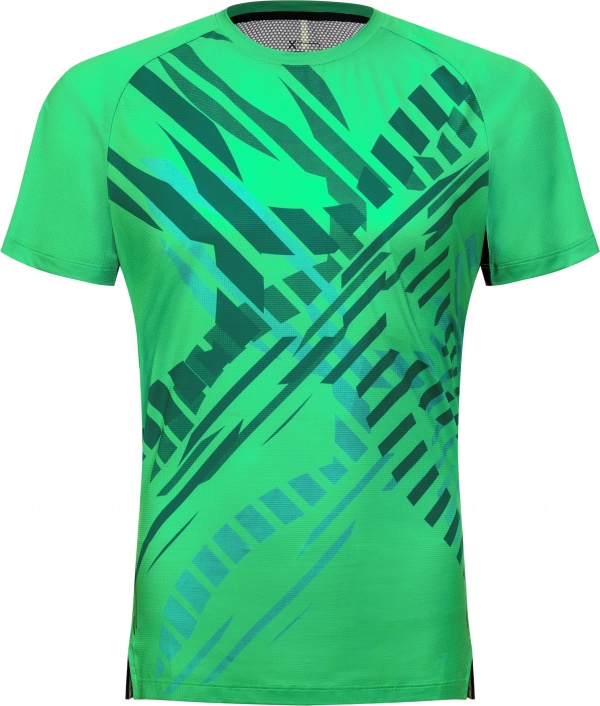 T-shirt Montura Shadow Graphic Vibe Green