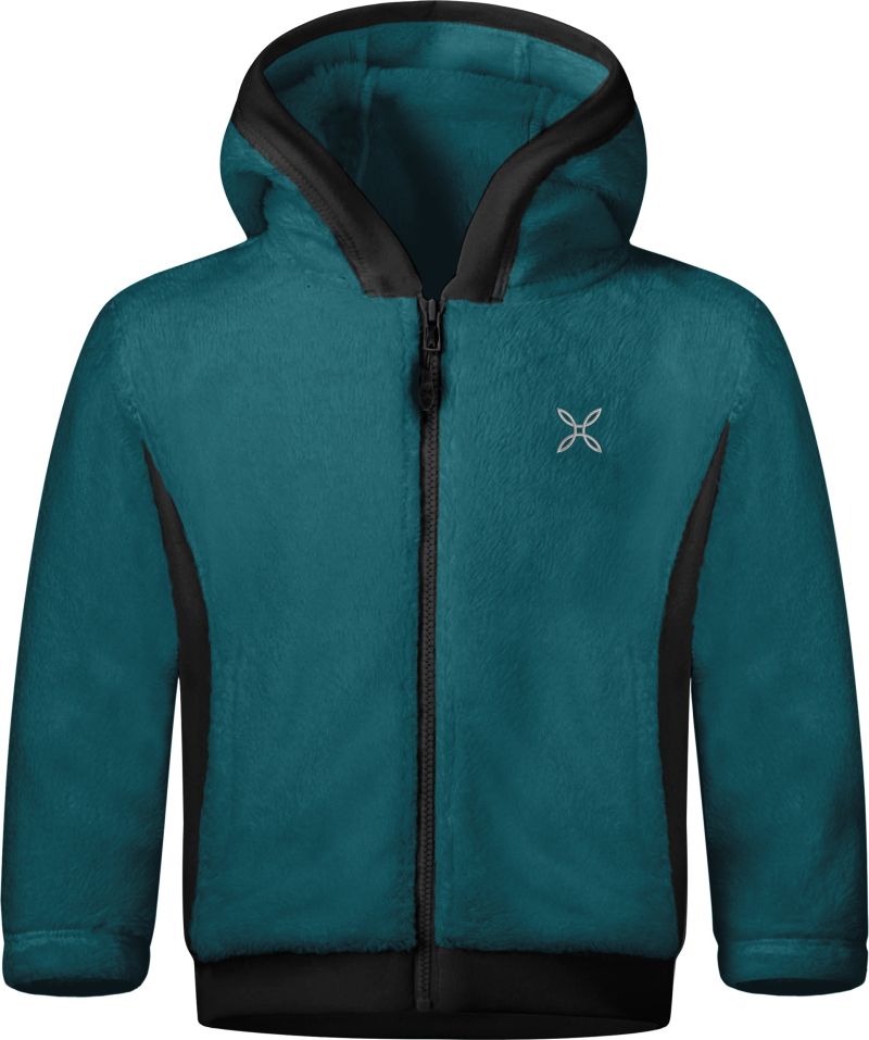 Pile Baby Polar Stretch Hoody Steel Blue