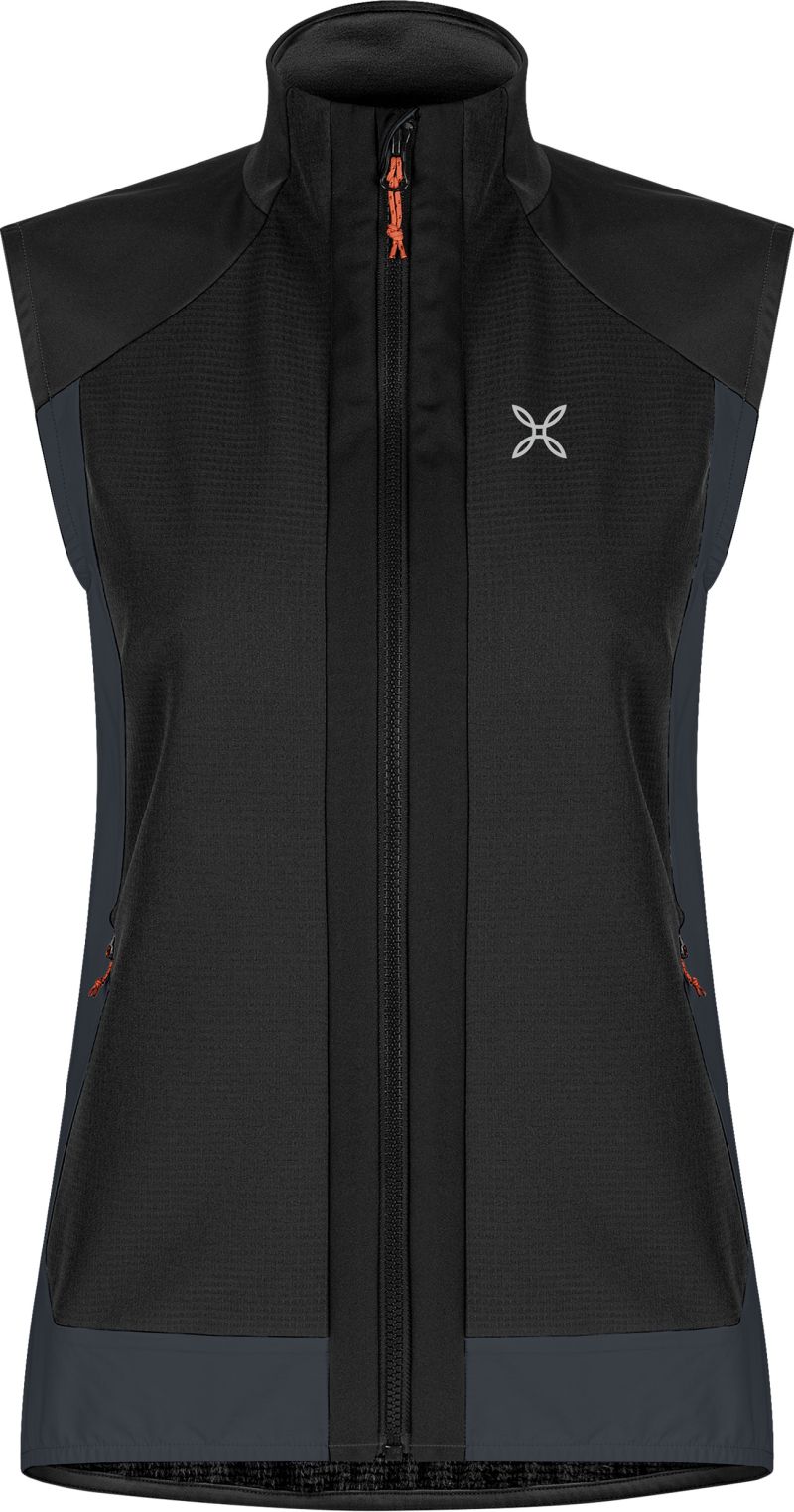 Gilet W Dolomiti Wind Black Melon