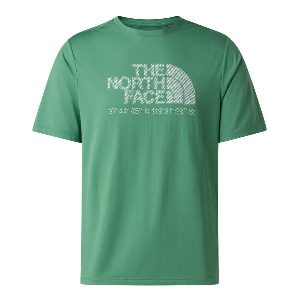T-shirt Tnf 24/7 Logo Graphic Regular Dimmed Algae