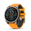 OROLOGIO GARMIN FENIX 8 51MM AMOLED SAPH TITANIO SPARK ORANG