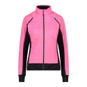 JACKET CMP W WITH DETACHABLE SLEEVES PINK FLUO
