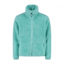 JACKET CMP KID G STRIPED HIGHLOFT ACQUA DARKER